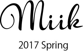 miik 2017 Spring Collection